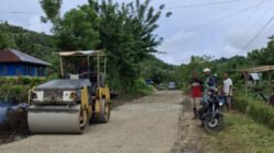 Gacor Habis, Pemkab Manggarai 2025 Percantik Jalan Propinsi Simpang Kedindi – Kajong Perbatasan dengan Uang Rp5 M