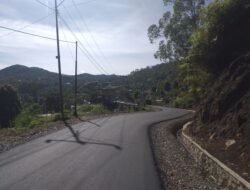 Jalan di Depan Cafe Markedila Milik Dewan Lexy Armanjaya Telah Tampak Kinclong