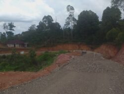 Ini Progres Pengerjaan Jalan Kabupaten Coal – Kasong di Kecamatan Kuwus, Manggarai Barat