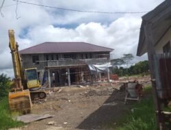 Pembangunan Kantor Samsat di Ruteng Diduga KDP, Molor ke Februari 2026 dan Media Ini Belum Menghubungi PPK-nya