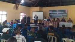 Kades Pong Lale, Hery Beking Bacakan Deklarasi Desa dan Kelurahan Ramah Anak Saat Musrenbangcam Ruteng 2026