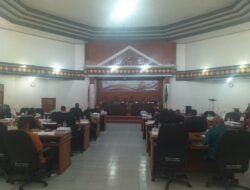 Eksekutif dan Legislatif Amini Ranperda Industri dan Penanaman Modal Kabupaten Manggarai 2025 – 2050